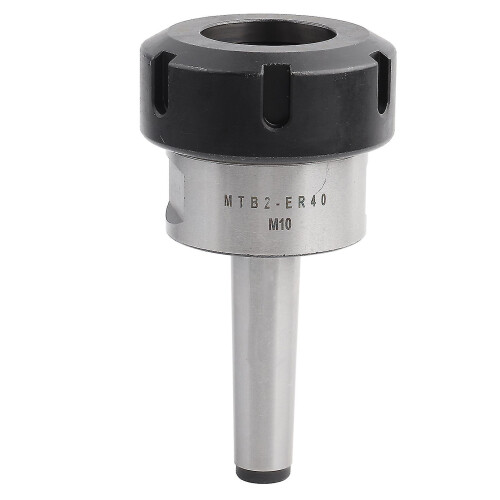 Suporte de pinça MT2 com encaixe cônico Morse ER40 para torno CNC M10