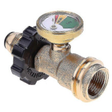 Propangas-Manometer mit integriertem Lecksucher, universell für Qcc1 E5m1 Druckmessgeräte, Manometer, Kraftstoff-Betterlifefg