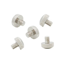 5 stuks schroeven voor de schuifvingerring van een trompet. Trompetonderdelen.