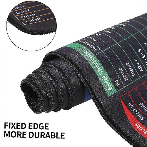 Docooler Oversized Gaming Mouse Pad Keyboard Shortcuts Mouse Pad Computer Office Waterproof Non-slip Large Desk Pad 1