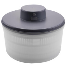 Secador eléctrico de lechuga y verduras, recargable por USB, para secado rápido de lechuga y frutas.