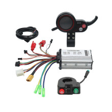 48V 500W Controller MR-100 LCD-display, meter, dashboard + schakelknop, compatibel met elektrische scooter
