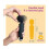 USB Charging Wireless Personal Massager - 8 Powerful Speeds and 20 Vibration Patterns - Waterproof (Black) 2