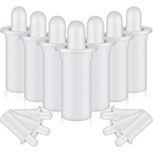 40 goupilles de réparation à ressort pour volets intérieurs, compatibles avec les fenêtres, blanches.
