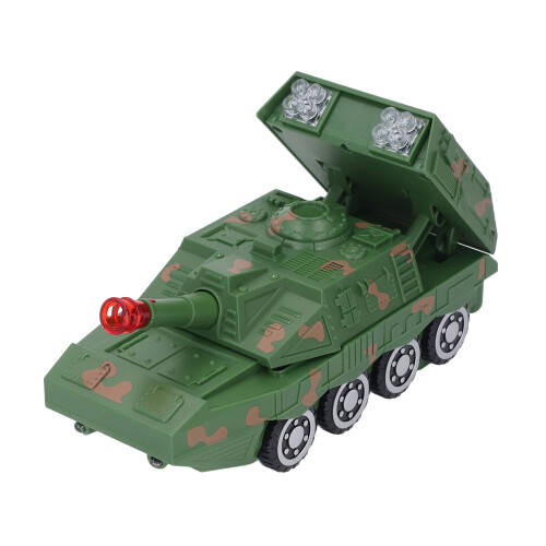 Transforming Tank Toy - 3 AA Battery, Sound Lights 2