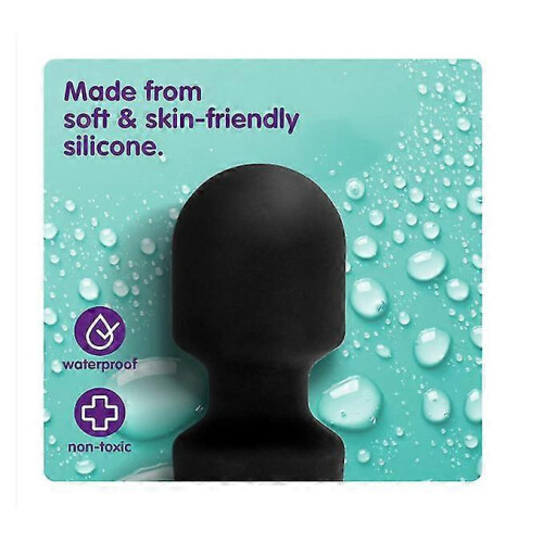 USB Charging Wireless Personal Massager - 8 Powerful Speeds and 20 Vibration Patterns - Waterproof (Black) 2