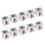 10pcs Mahjong Dice 22mm Wind Direction Dice South East North West Cube 1