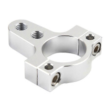 Soporte de montaje de horquilla amortiguadora de dirección de aluminio de 27 mm, abrazadera de fijación de pie para motocicleta/bicicleta Modi