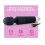 USB Charging Wireless Personal Massager - 8 Powerful Speeds and 20 Vibration Patterns - Waterproof (Black) 4