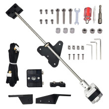 Upgradekit voor 3 dubbele Z-assen met stappenmotor met spindel, accessoires en onderdelen voor 3-inch 3D-printers