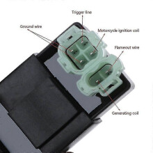 Κουτί ανάφλεξης DC Cdi 6 ακίδων συμβατό με Gy6 50cc 125cc 150cc 250cc μοτοποδήλατο σκούτερ Atv quad