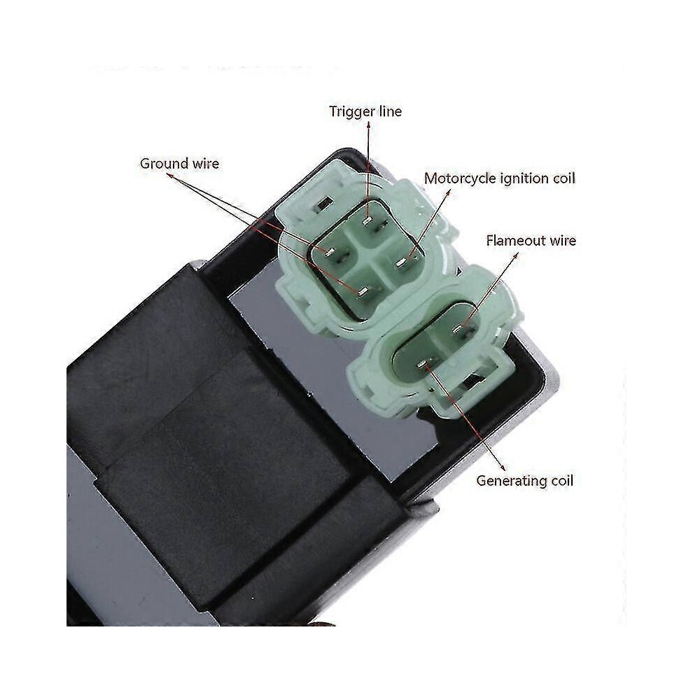 6Pin Dc Cdi Ignition Box Compatible With Gy6 50Cc 125Cc 150Cc 250Cc Moped Scooter Atv Quad 3134335322579