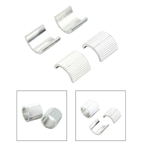 22mm to 28mm Motorcycle Handlebar Conversion Mount Riser Clamp Shim Adapter 1