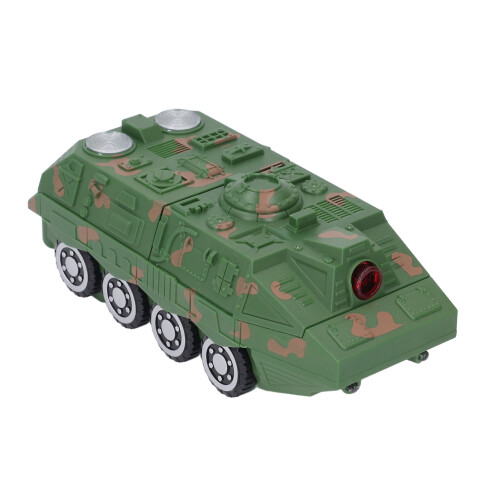 Electric Walking Tank Toy with Lights