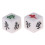 10pcs Mahjong Dice 22mm Wind Direction Dice South East North West Cube 3
