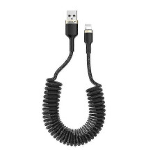 Cavo dati per auto, cavo di ricarica retrattile a molla adatto per iPhone