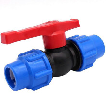 Válvula de corte para tubulação de água alcalina ou HDPE de 25 mm (25 mm)