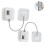 2 Pack Refrigerator Lock Heavy Duty Combination Fridge Lock_y Happy H 1