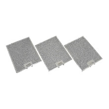 3 X Fornelli Universali 320 X 260 mm Metallo Cappa aspirante Filtro antigrasso A