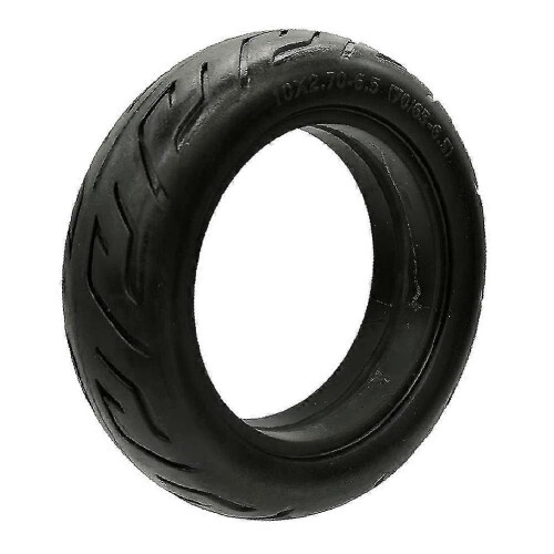 Pneu maciço de 10 polegadas, 10x2.70-6.5 70/65-6.5 para scooter, sem ar, à prova de furos e à prova de explosão.