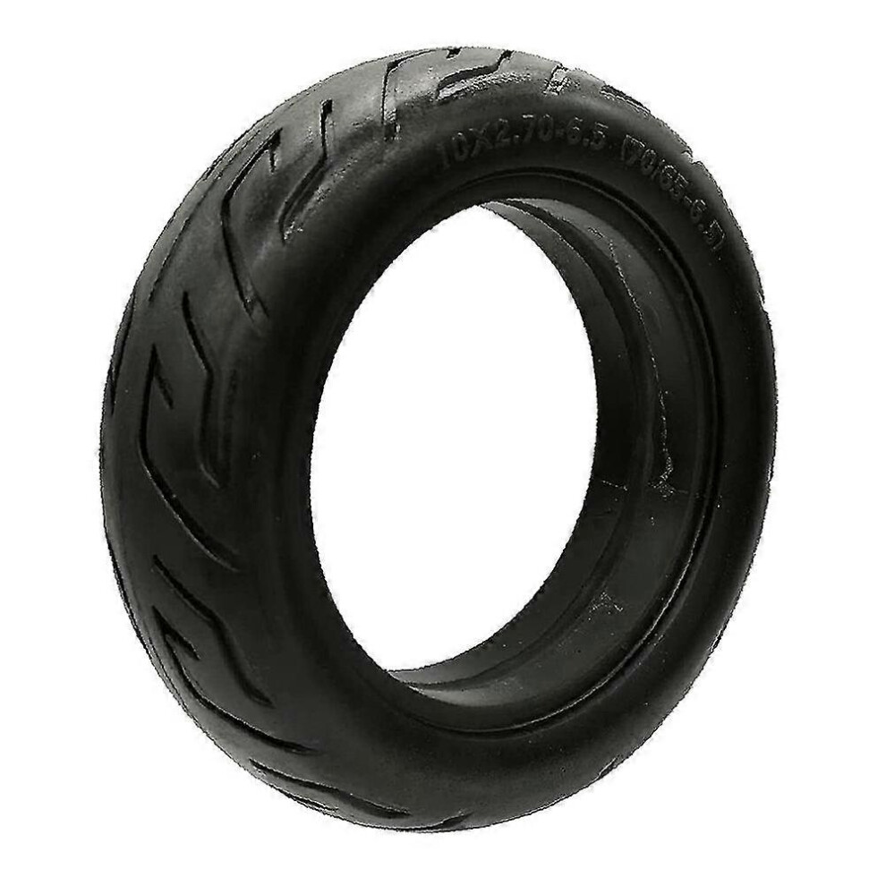 Solid Tire 10 Inch, 10X2.70-6.5 70/65-6.5 Scooter Airless Puncture-Proof Design Explosion-Proof Sol 3755511569382