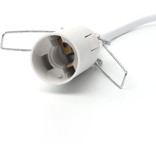 Winter Promotion,cable For Salt Lamp With Switch - E14-1.8 M - Socket For Salt Lamp, White 2