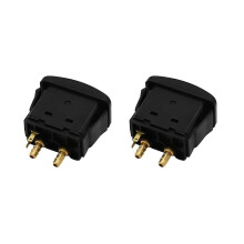 2 piezas Interruptor de control de bomba de aire para camión Válvula de paleta eléctrica manual Camión -control de resorte de aire Arranque Swi