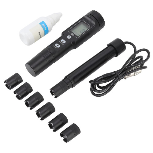 Detachable Probe Dissolved Oxygen Meter - Digital Screen Display, Ideal for Aquarium Experiment Research 1