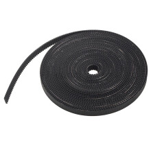 2 meter 2GT 6 mm rubberen distributieriem + 2 stuks 20T tands 5 mm tandwielriem