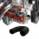 Rubber Ls Heater Core Delete Bypass Hose Coolant Crossover compatible with Ls1 Lsx Ls2 Ls3 Lq4 Lq9 Engine 1