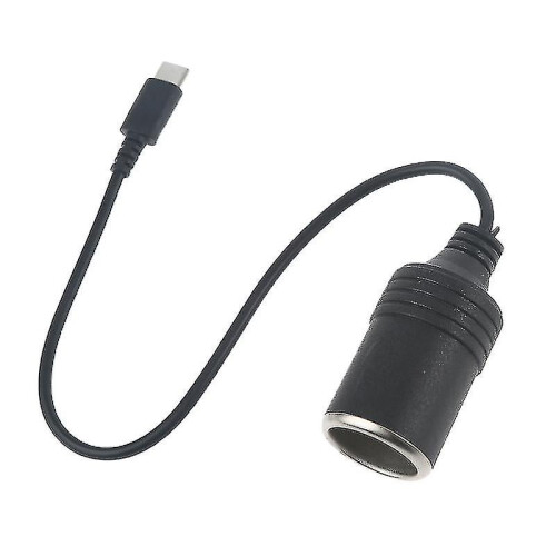Usb C Pd Type C To 12v Car Cigarette-lighter Socket Female Power Supply Cable