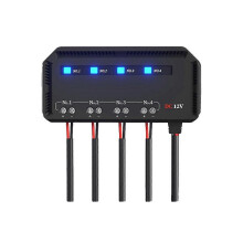 Blocco fusibili 12V, Kit scatola fusibili e relè universale per moto e automobili 20A, fusibile batteria