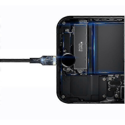 Car Data Cable, Spring Retractable Charging Cable Suitable For Iphone 1