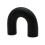 Rubber Ls Heater Core Delete Bypass Hose Coolant Crossover compatible with Ls1 Lsx Ls2 Ls3 Lq4 Lq9 Engine 2