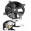 Ventilador de resfriamento termoelétrico de 6 polegadas para radiador, 150C e 200C, compatível com quadriciclos, motos de trilha, ATVs e buggies. 2