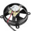 Ventilador de resfriamento termoelétrico de 6 polegadas para radiador, 150C e 200C, compatível com quadriciclos, motos de trilha, ATVs e buggies. 3