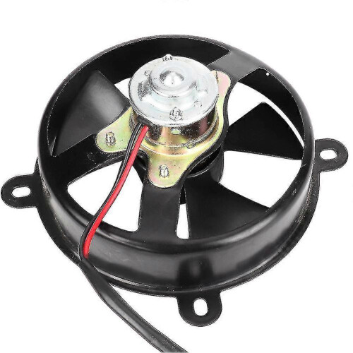 Ventilador de resfriamento termoelétrico de 6 polegadas para radiador, 150C e 200C, compatível com quadriciclos, motos de trilha, ATVs e buggies. 2