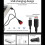 Antusi Bicycle Rear Light Automatic Brake Induction Taillight 5