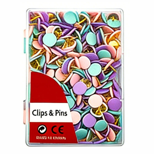 Flat Head Drawing Push Pins Map Thumb Tacks-pp soft box 300
