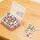 Map Tacks Pins Set, Rounded Shape Pins Map-pvc hard box 200 7