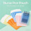 10Pieces High Capacity Pen Holders Pouches Pen-Orange 4