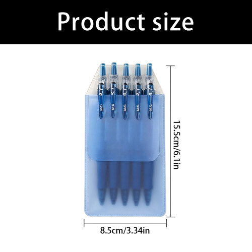 10Pcs Oxford Cloth Writing Tool Carriers Pen Cases-Multicolor 2
