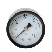 Pool Pressure Gauge 60 PSI 1/4 NPT Back Mount, 2 Inch Dial for Pool and Spa Filter Replacement