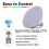 120V RGB LED Pool Light Bulb, Color Changing Inground Pool Light with Remote Control, E26 Replacement 4