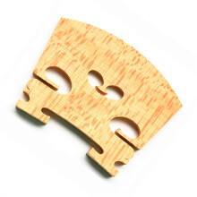 2 Pcs 4/4 Violin Bridge Maple Wood Replacement Parts for Clear Tone and Easy Installation