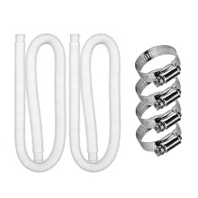Pool Filter Hose 1.26 Inch LeakResistant Replacement for Above Ground Pools Compatible with 300GPH 330GPH Pumps