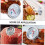 4pcs Digital Meat Thermometer Set with Quick Temperature Reading for BBQ Grill and Kitchen Cooking 4