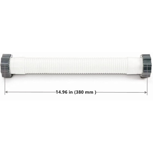 Pool Pump Hose 11388 Replacement for Intex 14 Inch Sand Filter Pump, Leakproof Durable Design 1
