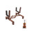 Foldable Adjustable Violin Stand with Bow Holder Non‑Slip Padding Durable Frame for 4/4 and 3/4 Violins 2