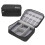 Data Cable Charger Bag Large 24.5x18.5x10cm Black 14